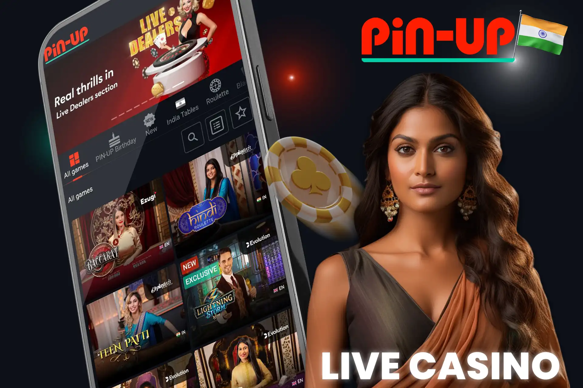 Live casino with real dealers