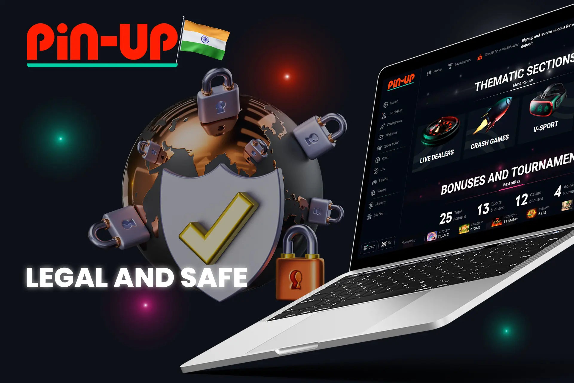 Completely legal and safe casino in India