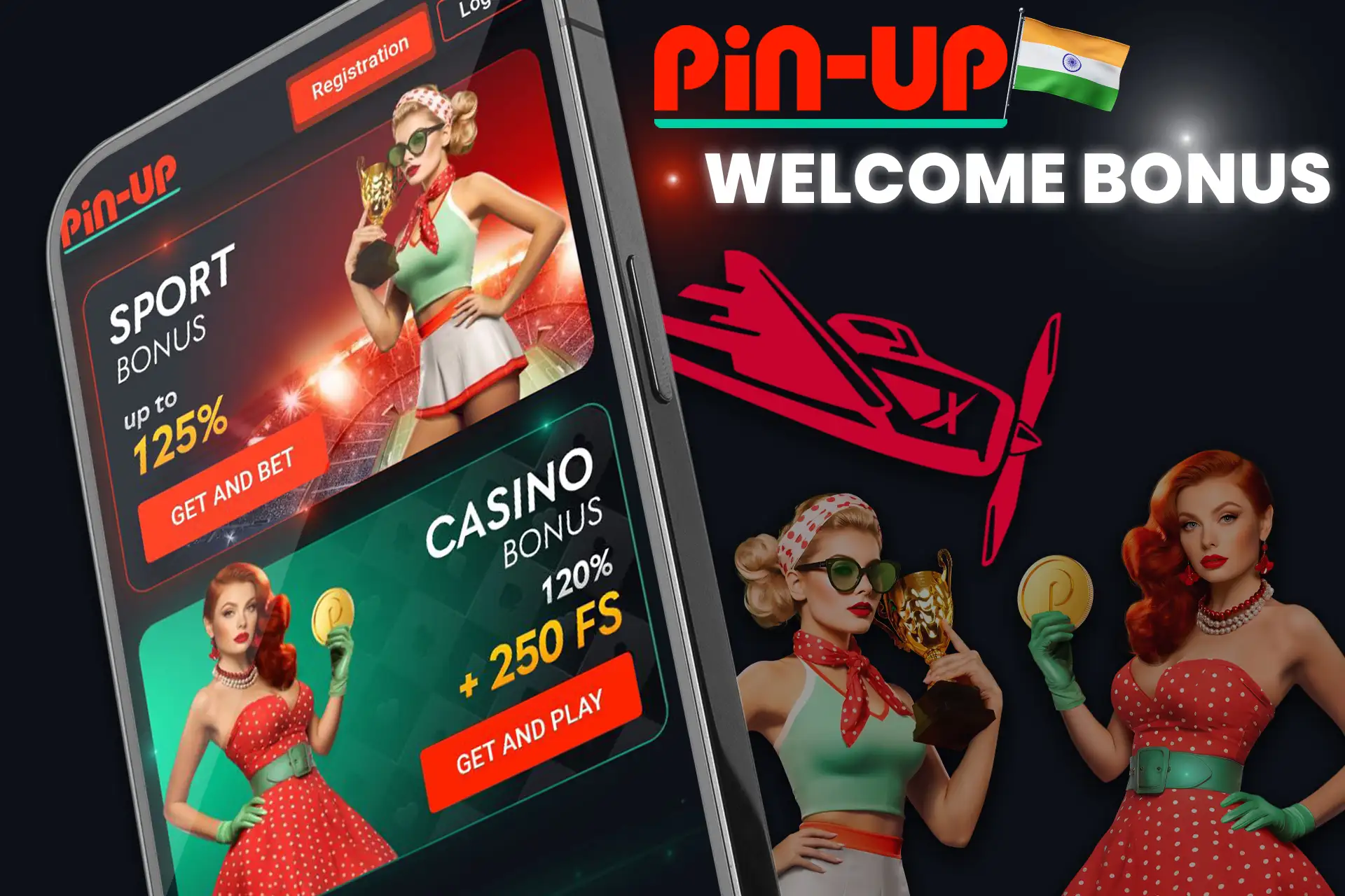 The best bonuses are waiting for you at Pin-Up Casino