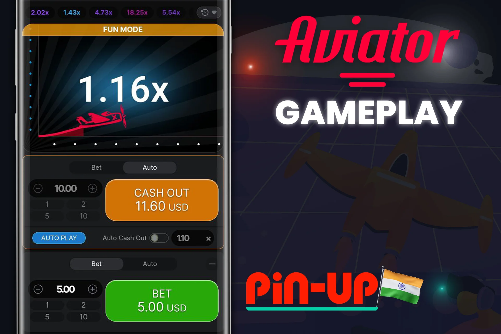 Features of the gameplay of the game Aviator