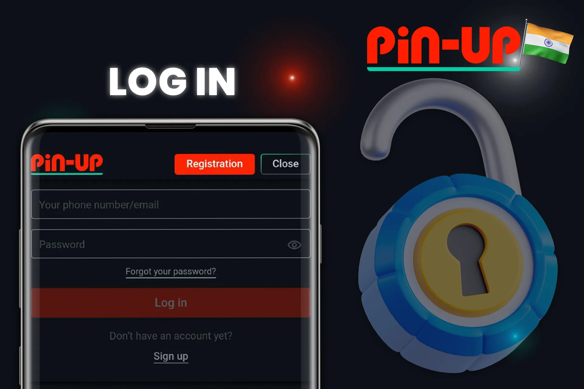 A simple way to log in to Pin-Up Casino